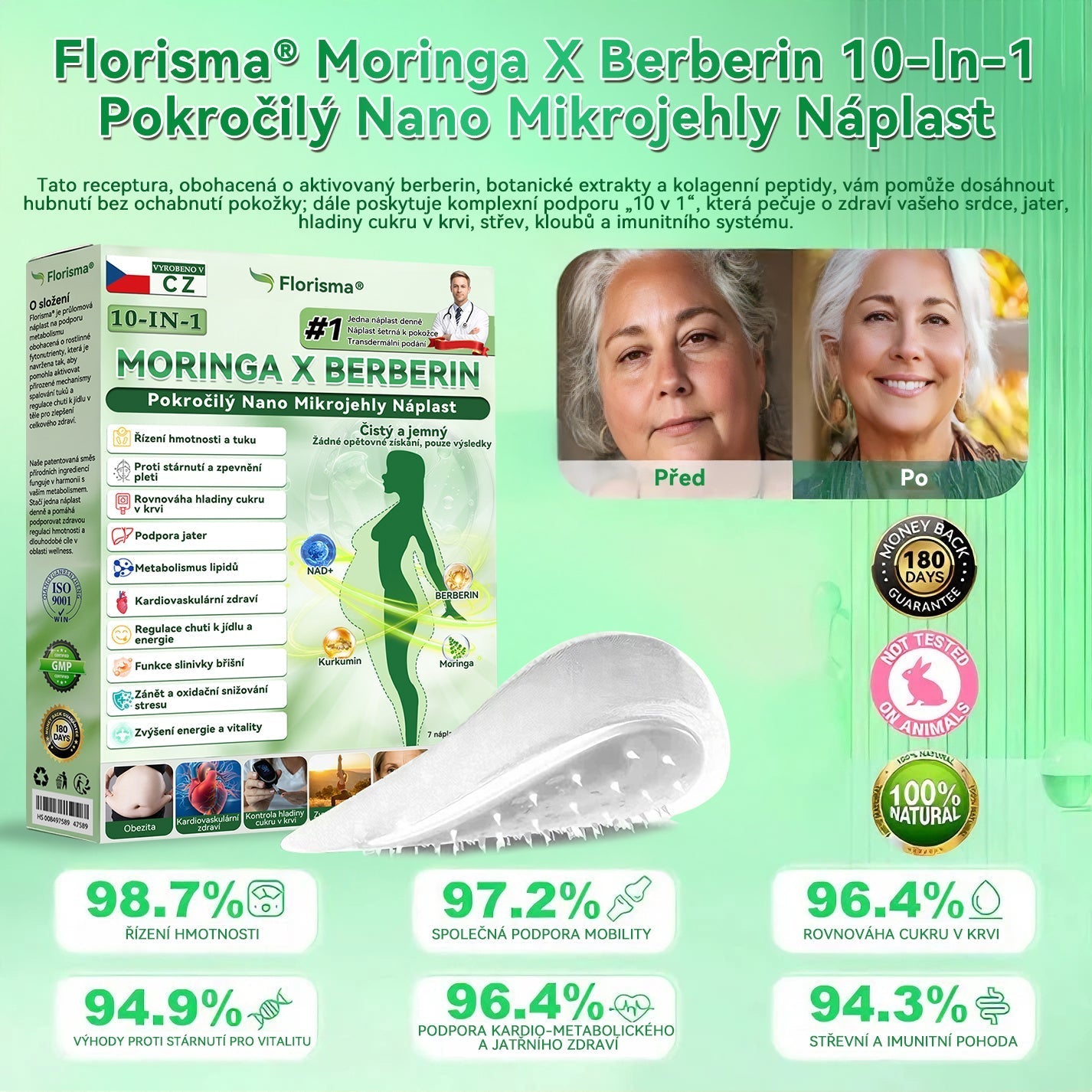 【𝐙𝐜𝐞𝐥𝐚 𝐍𝐨𝐯á 𝐍á𝐩𝐥𝐚𝐬𝐭 𝐏𝐋𝐔𝐒 】🍂𝑭𝒍𝒐𝒓𝒊𝒔𝒎𝒂® 𝑴𝒐𝒓𝒊𝒏𝒈𝒂 𝑿 𝑩𝒆𝒓𝒃𝒆𝒓𝒊𝒏 10-𝑰𝒏-1 𝑷𝒐𝒌𝒓𝒐č𝒊𝒍ý 𝑵𝒂𝒏𝒐 𝑴𝒊𝒌𝒓𝒐𝒋𝒆𝒉𝒍𝒚 𝑵á𝒑𝒍𝒂𝒔𝒕